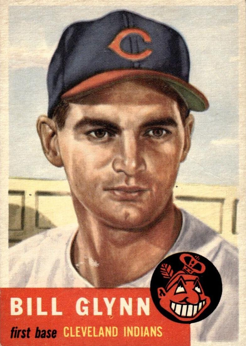 1953 Topps Bill Glynn #171 card