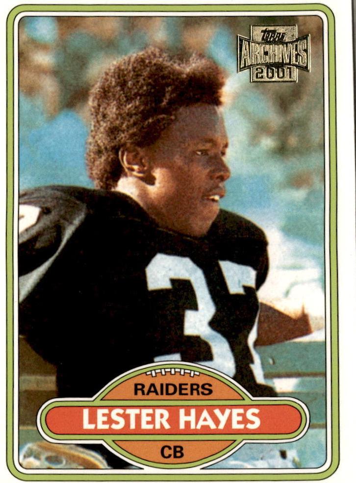 1980 Topps Lester Hayes #195 card
