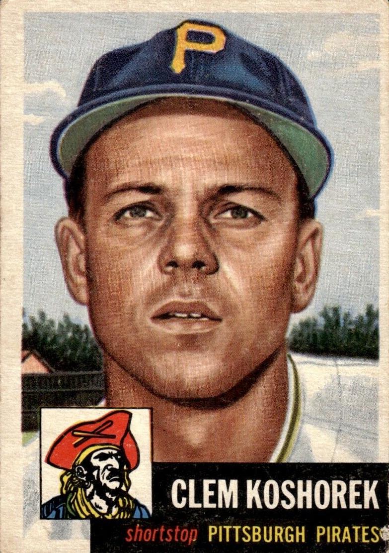 1953 Clem Koshorek #8