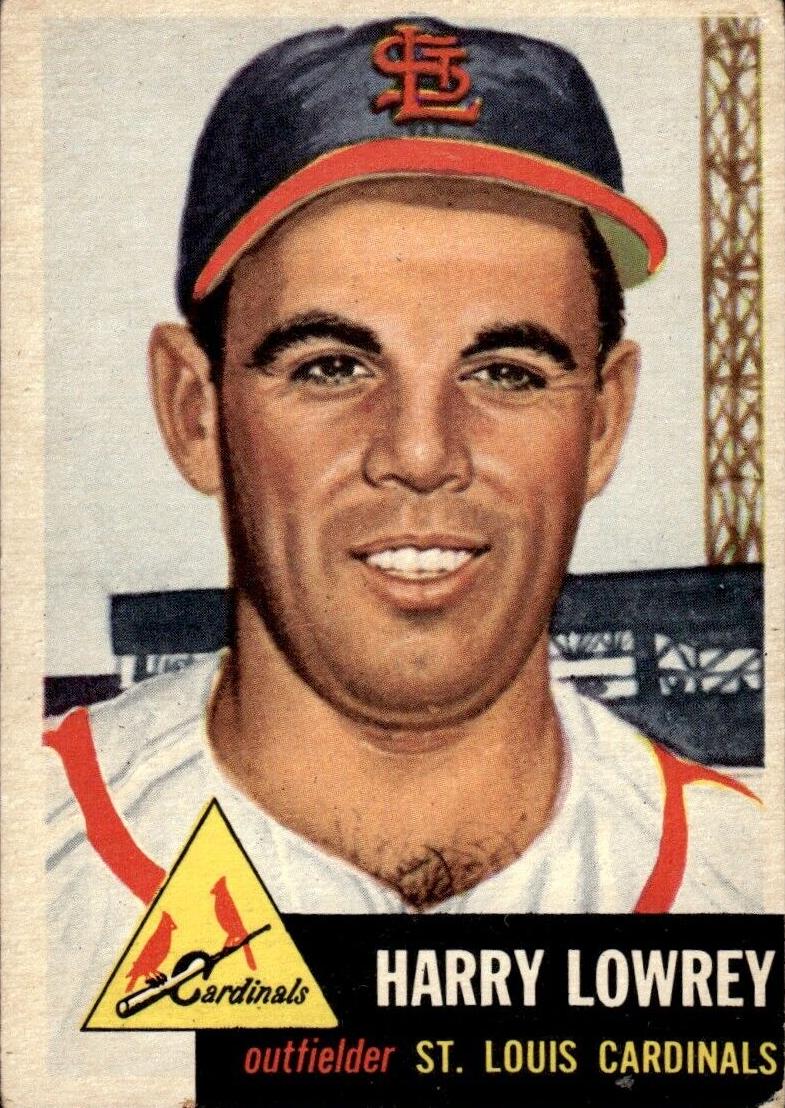 1953 Topps Harry Lowrey #16 card