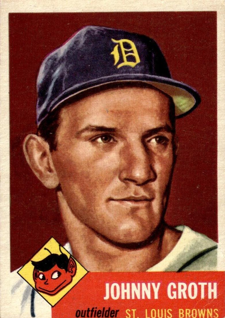 1953 Johnny Groth #36