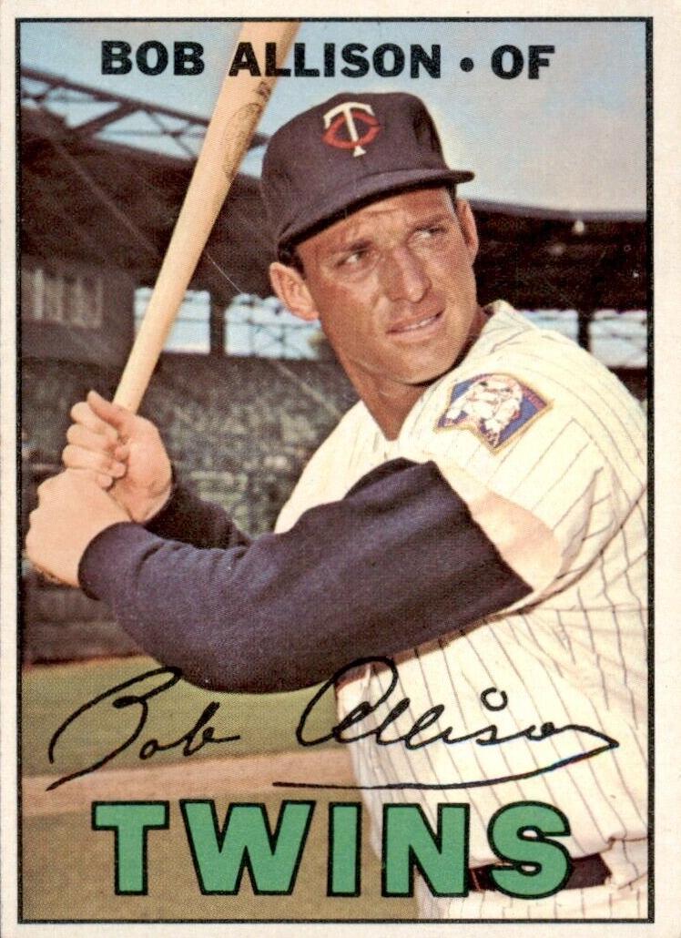 1967 Topps Bob Allison #194 card