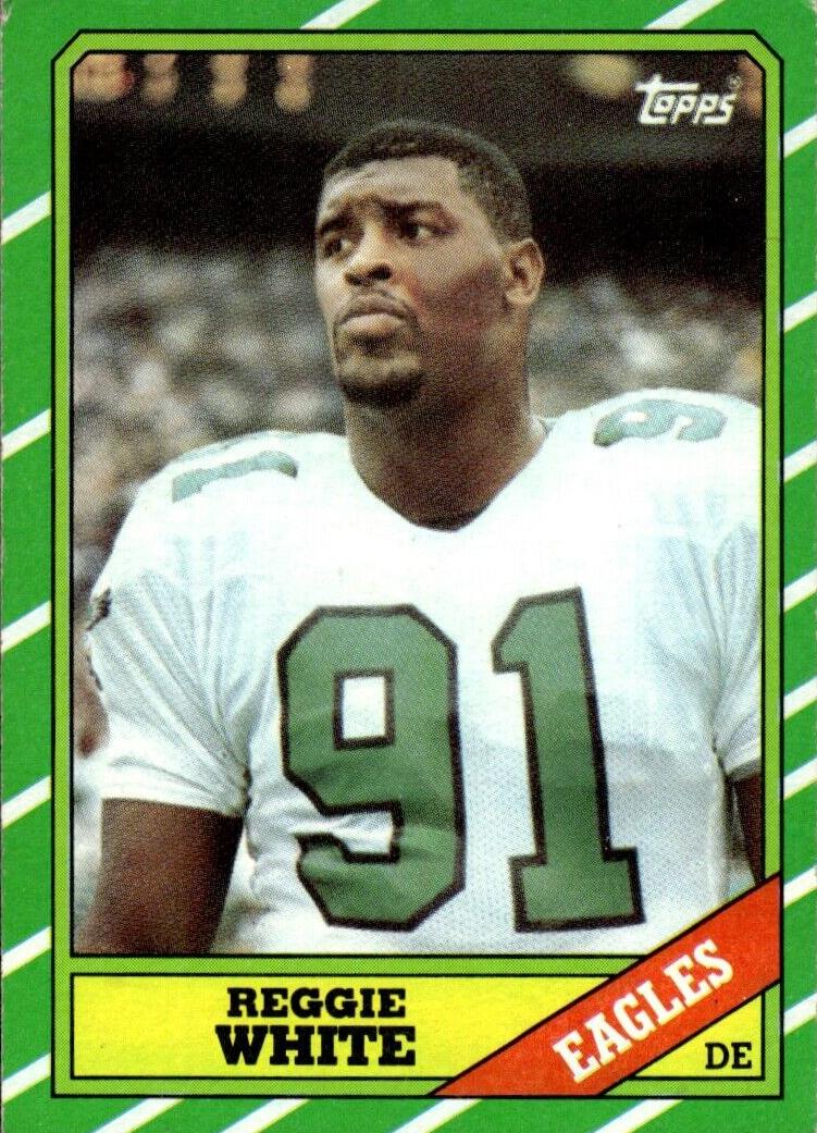 Reggie White 1986 Topps Football