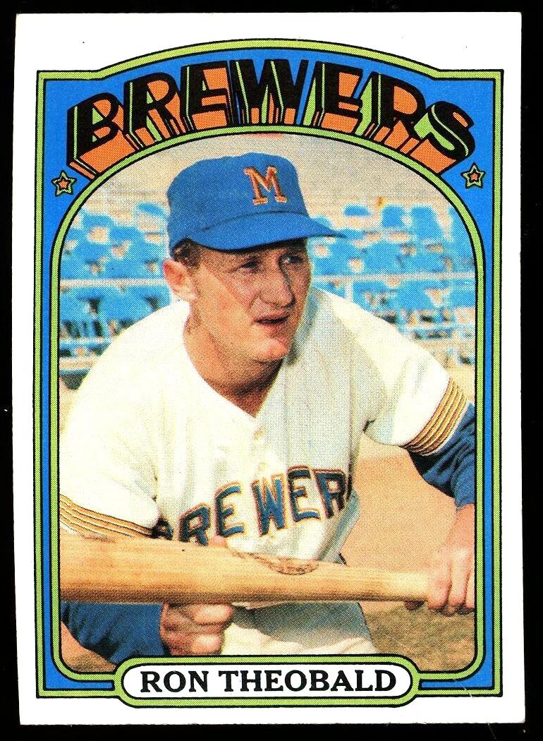 1972 Topps Ron Theobald #77 card