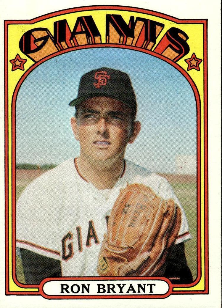 1972 Topps Ron Bryant #185 card