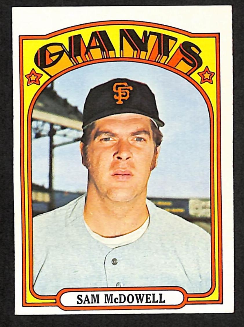 1972 Sam McDowell #720