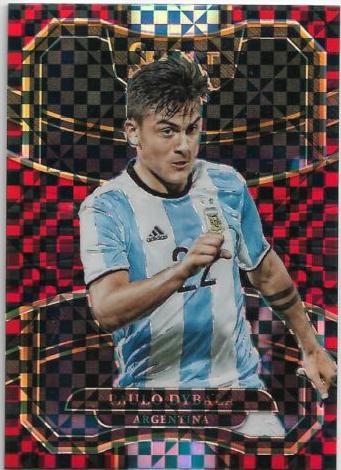 2017 Panini Select Paulo Dybala [Checkerboard] #78 card