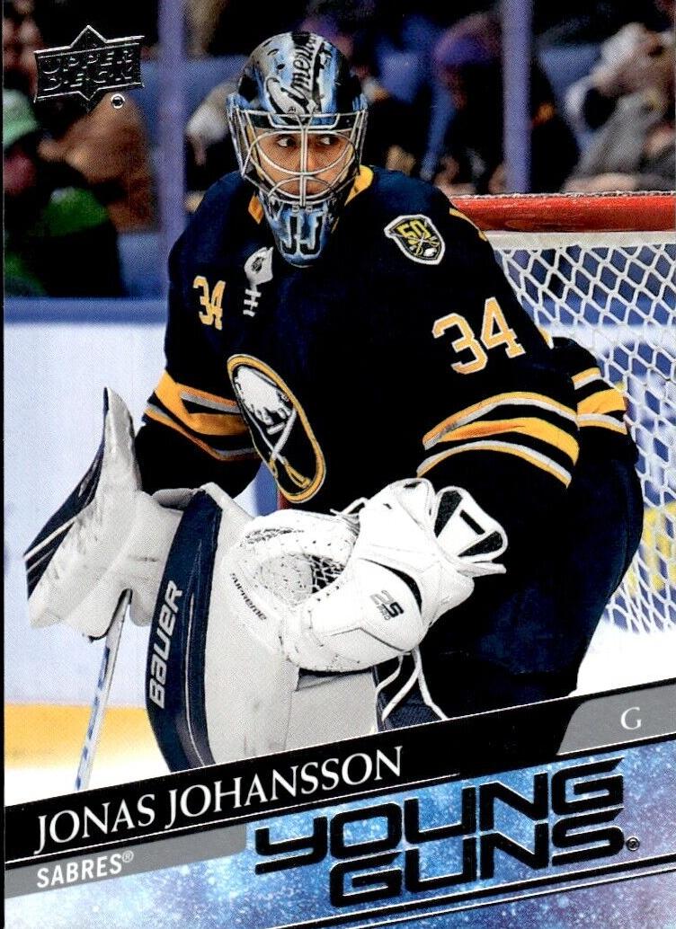2020 Upper Deck Jonas Johansson #228 card