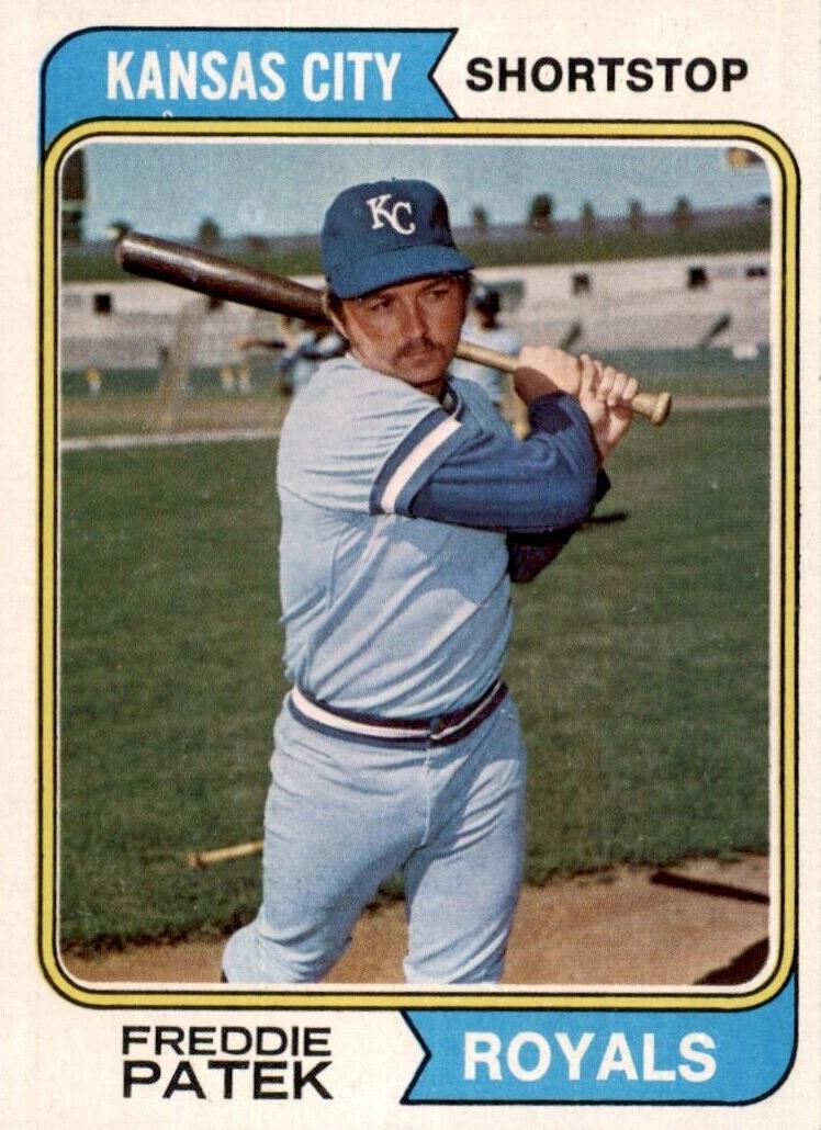 1974 Topps Freddie Patek #88 card