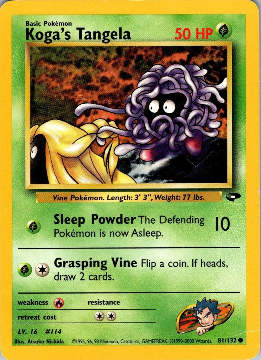 Koga's Tangela 2000 Pokemon Gym Challenge
