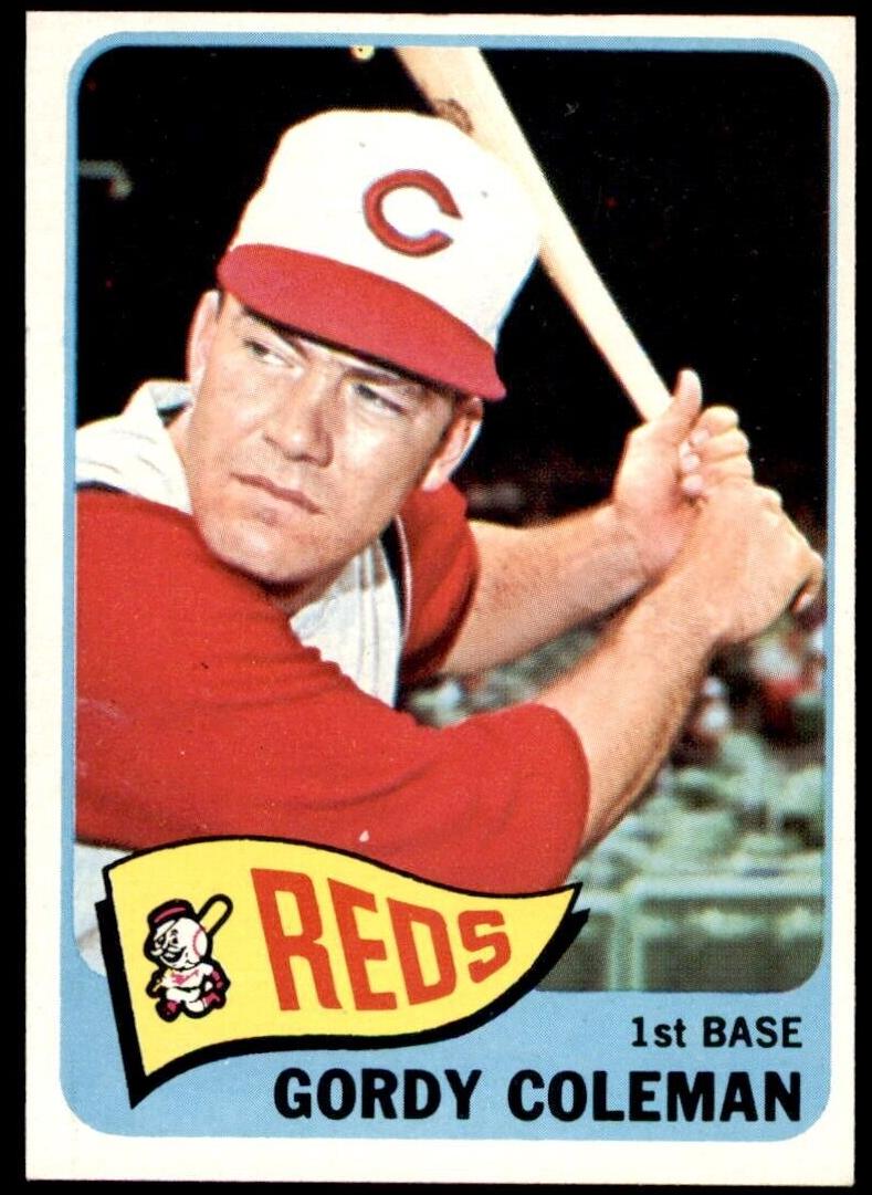 1965 Topps Gordy Coleman #289 card