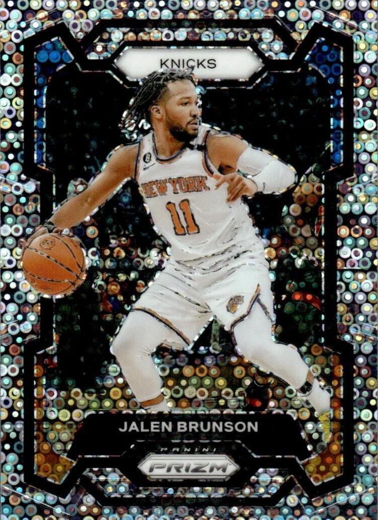 Jalen Brunson 2023-24 Prizm Basketball card