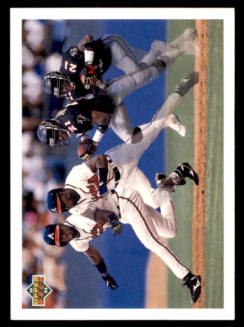 1992 Upper Deck "PRIME TIME'S TWO" #SP3 Deion Sanders front