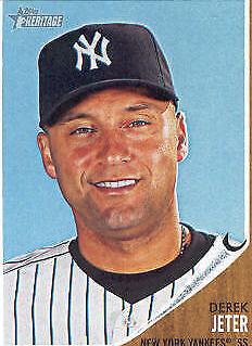 2011 Topps Heritage Derek Jeter #200 card
