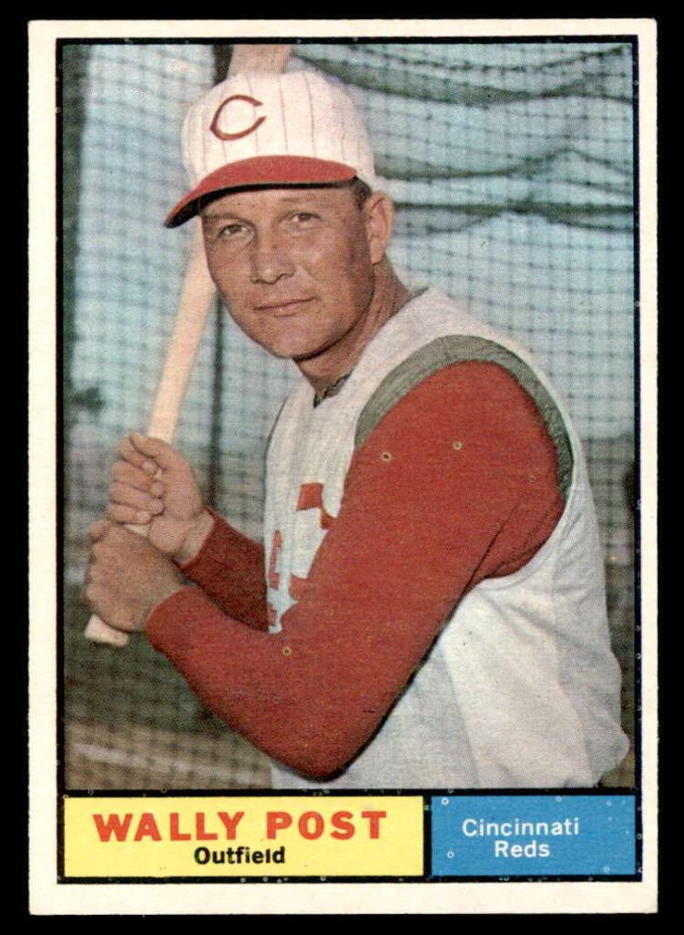 1961 Wally Post #378