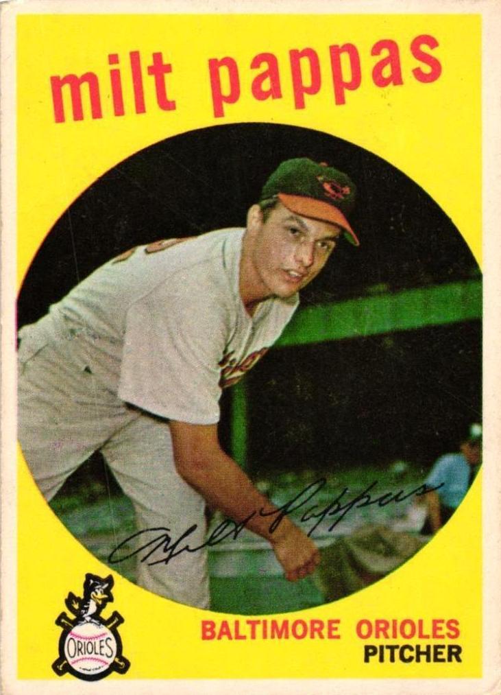 1959 Milt Pappas #391
