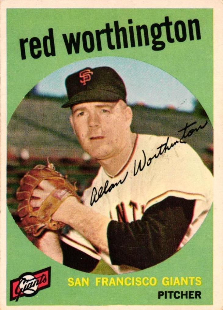1959 Red Worthington #28