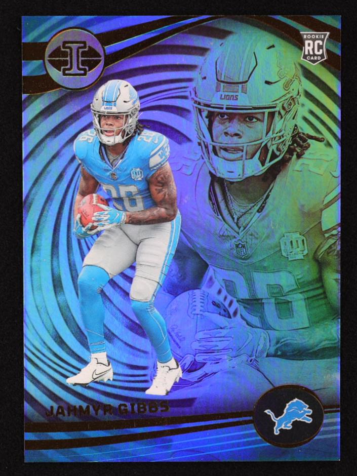 Jahmyr Gibbs 2023 Illusions Football card