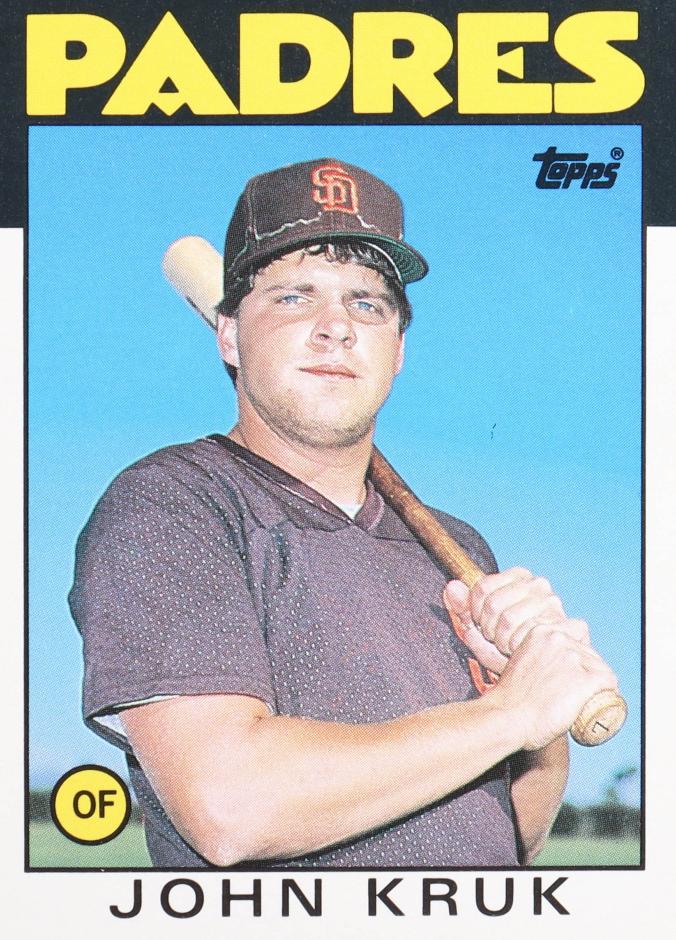 John Kruk 1986 Topps Traded Baseball