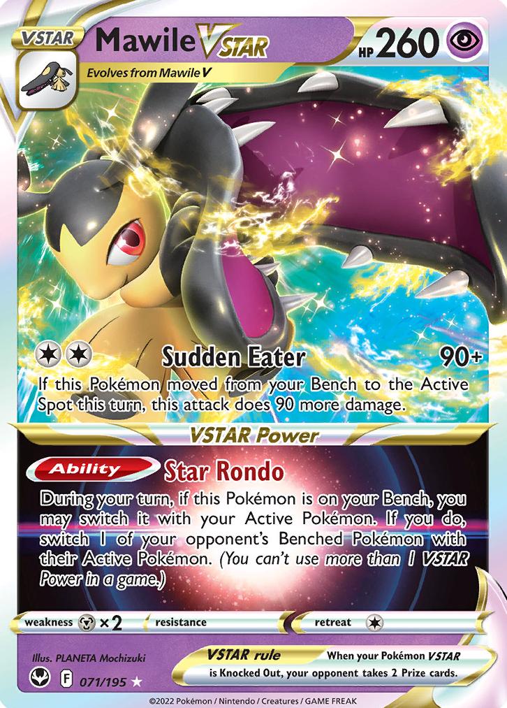 Mawile Vstar 2022 Pokemon Silver Tempest