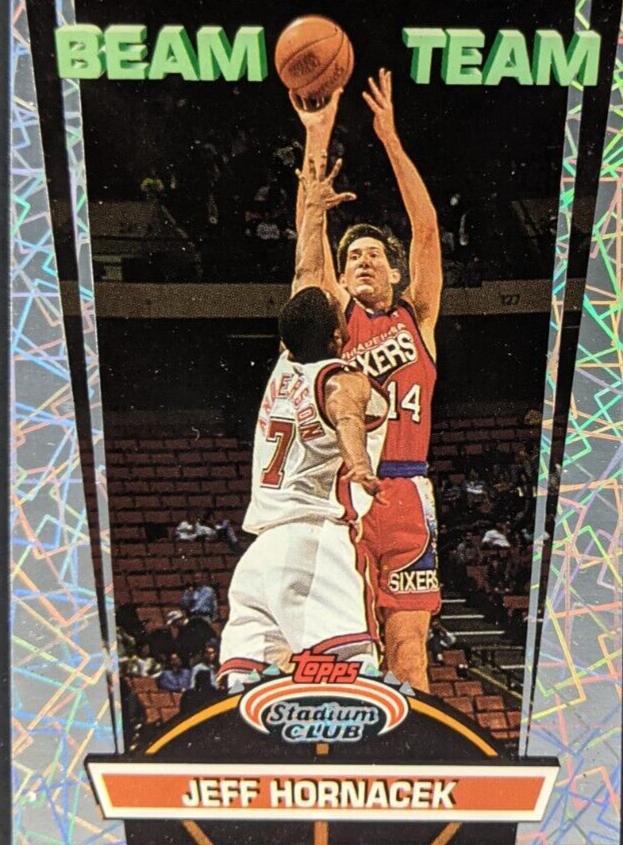 Jeff Hornacek 1992 Stadium Club Beam Team Basketball
