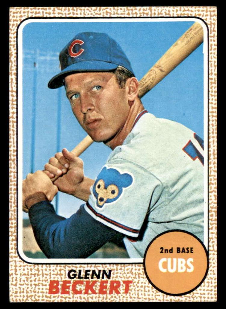 1968 Topps Glenn Beckert #101 card
