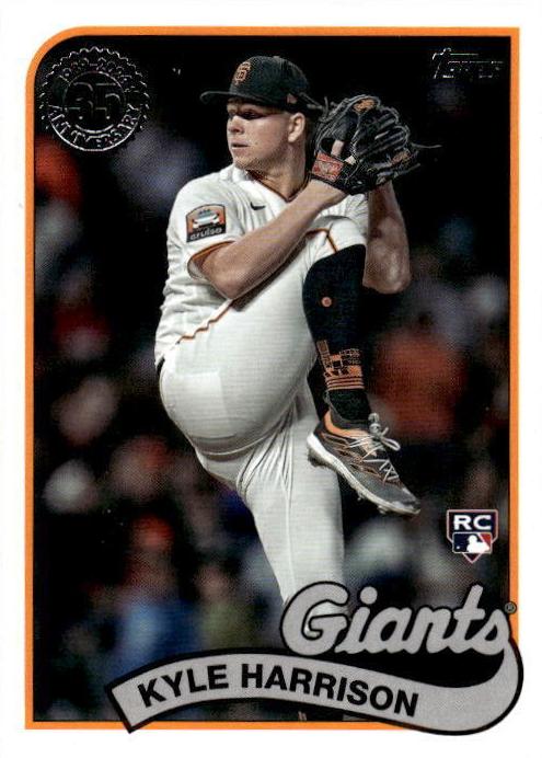 2024 Topps Kyle Harrison [Gold] #89B-95 card