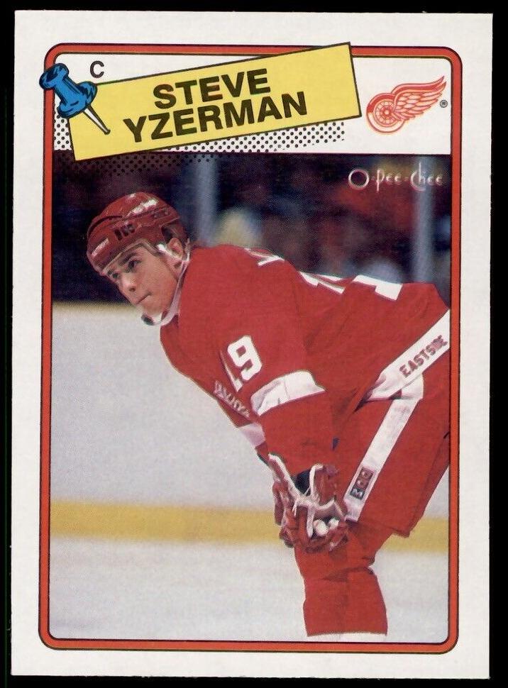 1988 Steve Yzerman #196