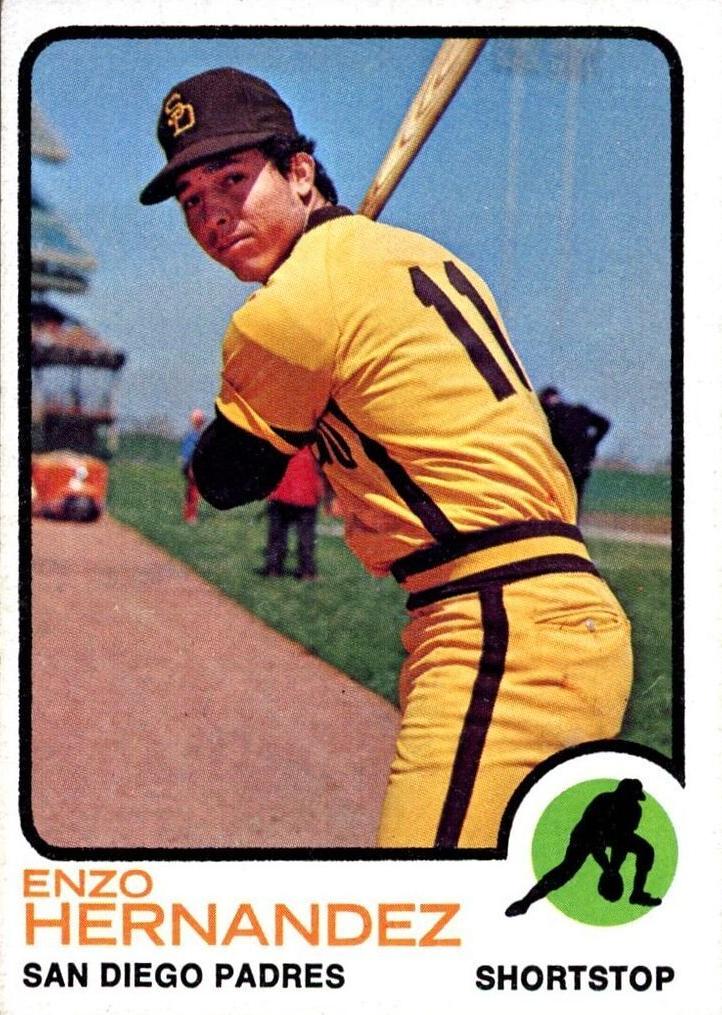 1973 Topps Enzo Hernandez #438 card