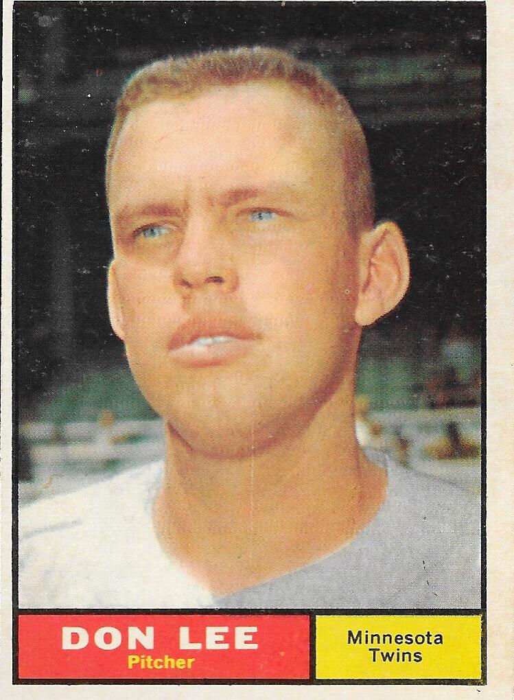 1961 Topps Don Lee #153 card