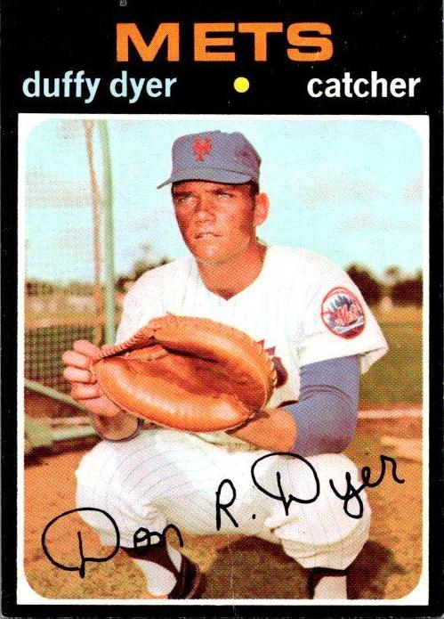 1971 Topps Duffy Dyer #136 card
