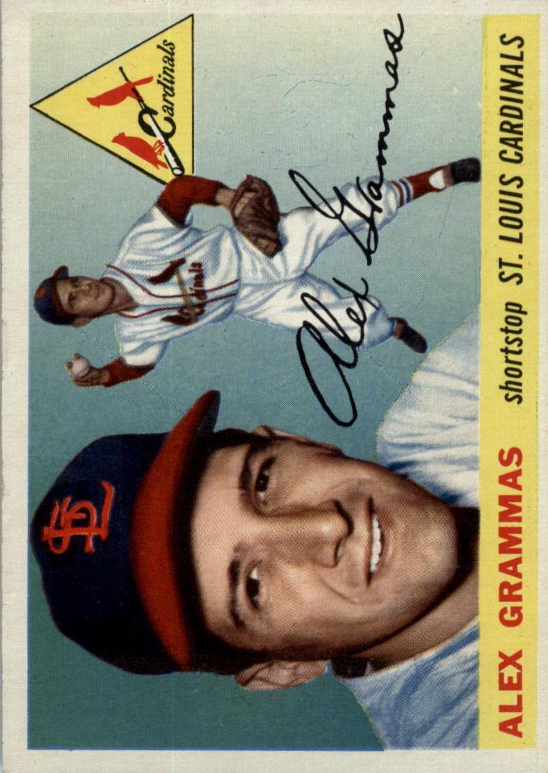 1955 Alex Grammas #21