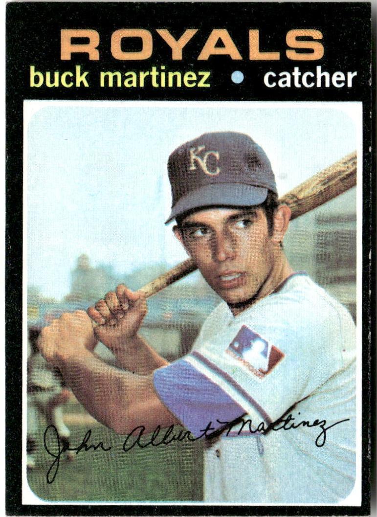 1971 Topps Buck Martinez #163 card