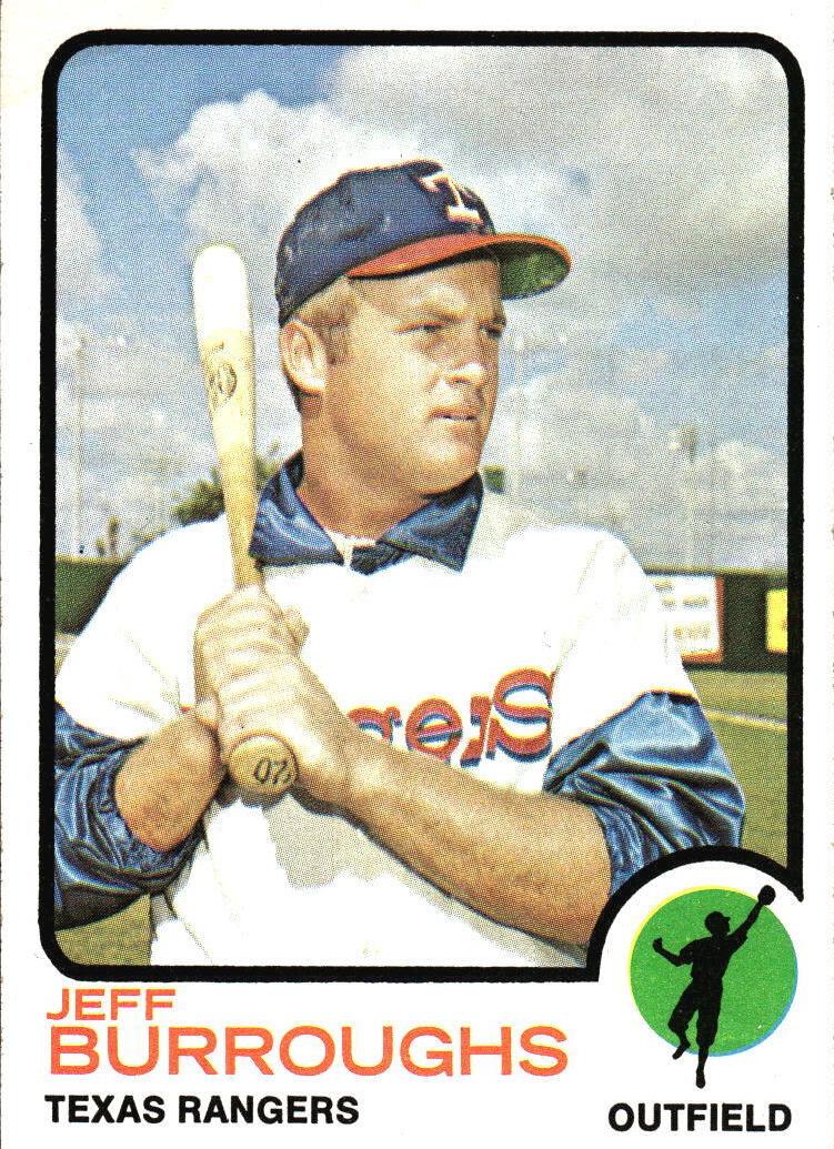 1973 Topps Jeff Burroughs #489 card