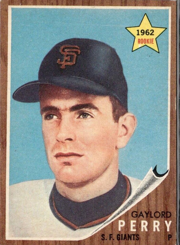 Gaylord Perry 1962 Topps Baseball