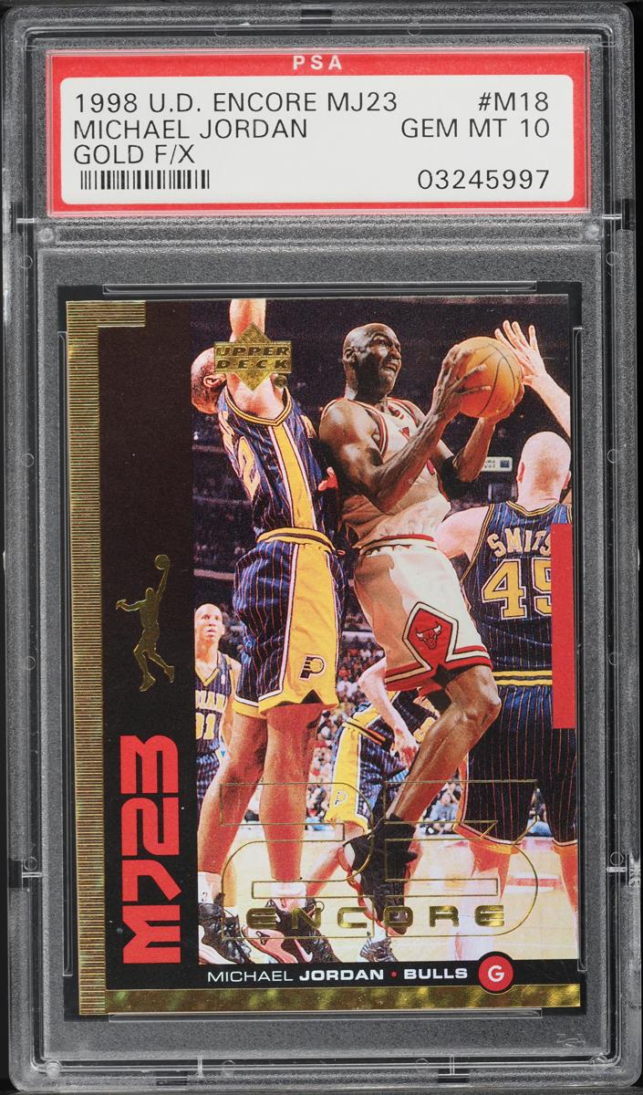 1998 Michael Jordan [Gold F/X] #M18