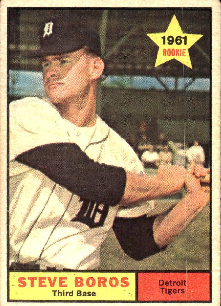 1961 Steve Boros #348