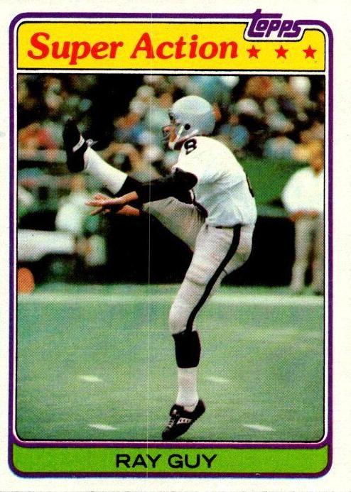 1981 Ray Guy #186