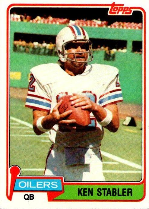 1981 Ken Stabler #405