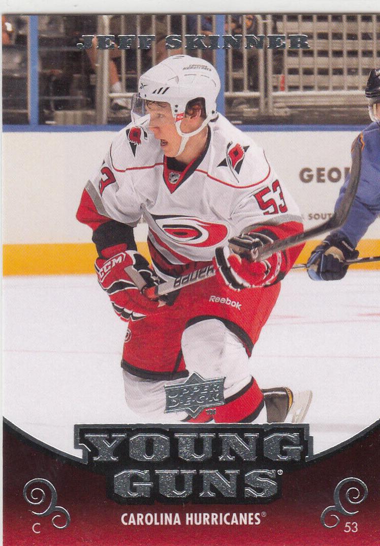 2010 Upper Deck Jeff Skinner #211 card