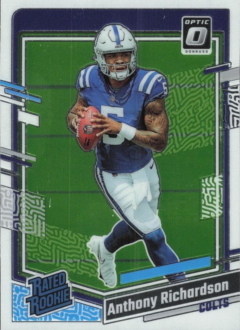 Anthony Richardson 2023 Donruss Optic Football card