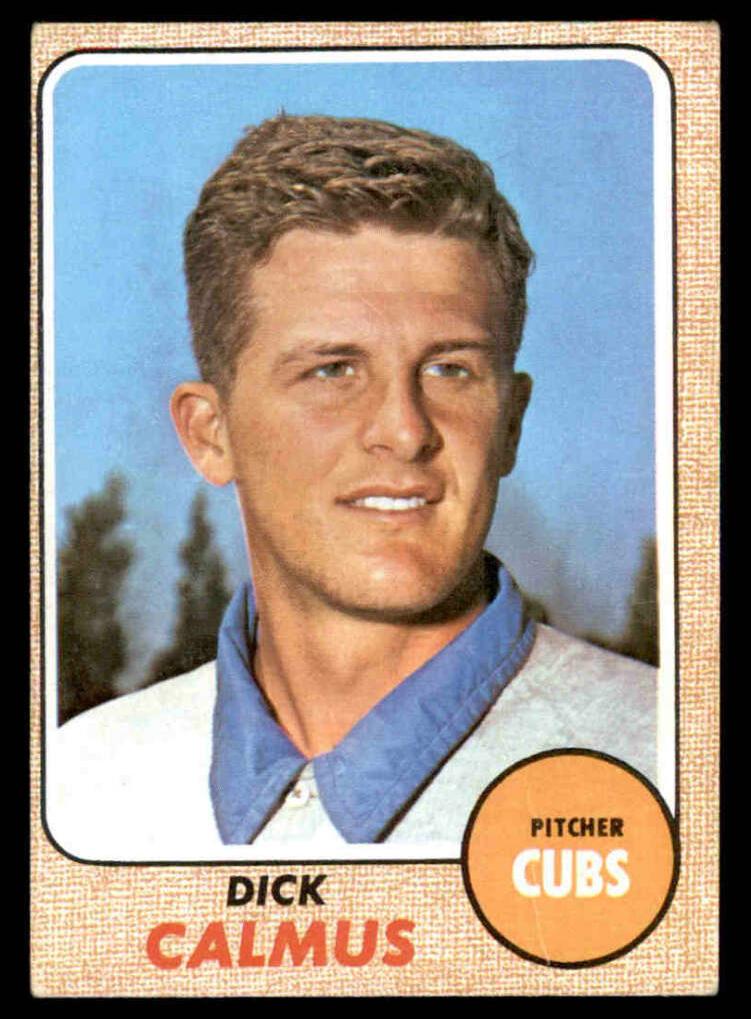 1968 Topps Dick Calmus #427 card