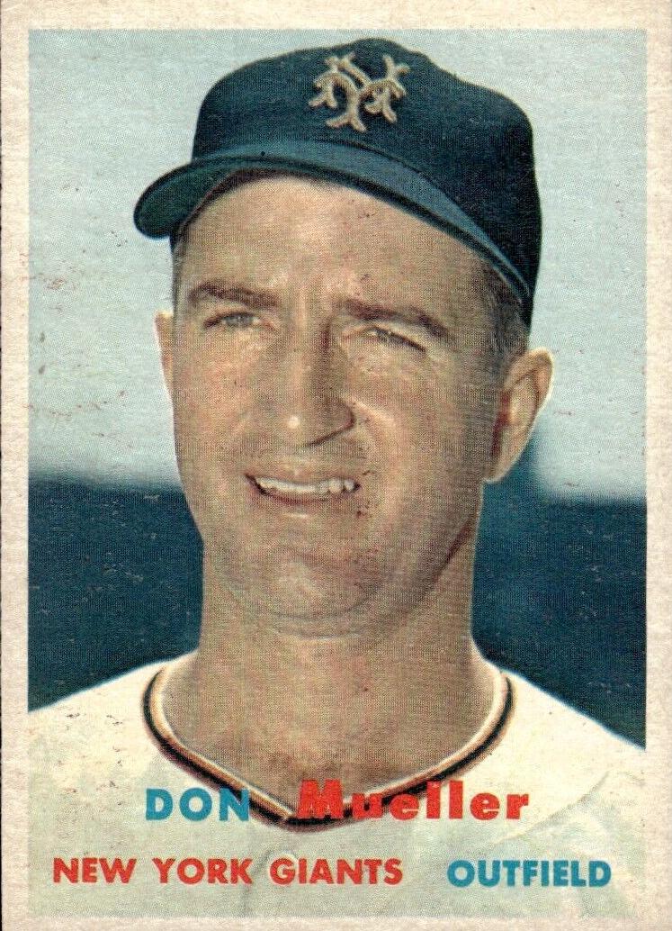 1957 Don Mueller #148