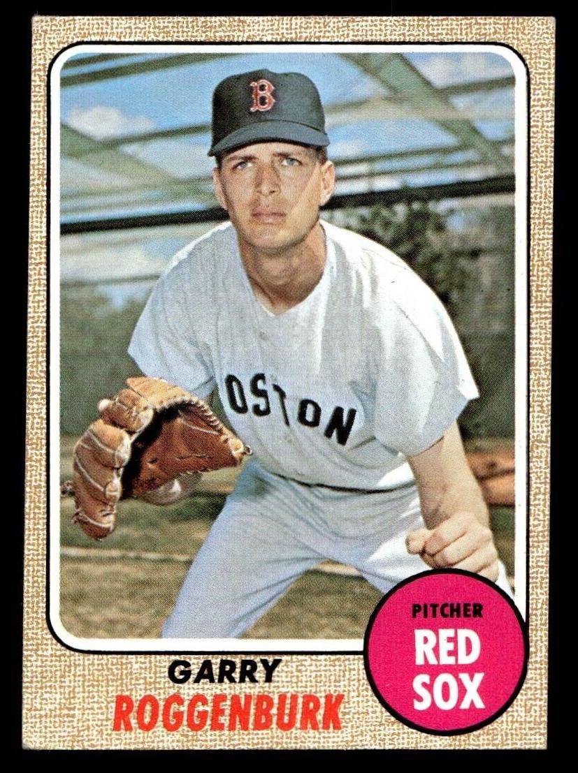 1968 Topps Garry Roggenburk #581 card