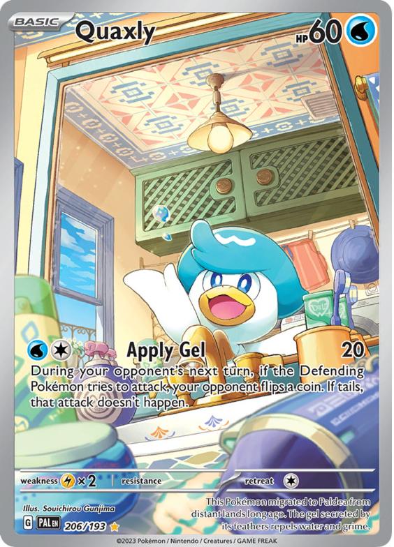 Quaxly 2023 Pokemon Scarlet & Violet Paldea Evolved