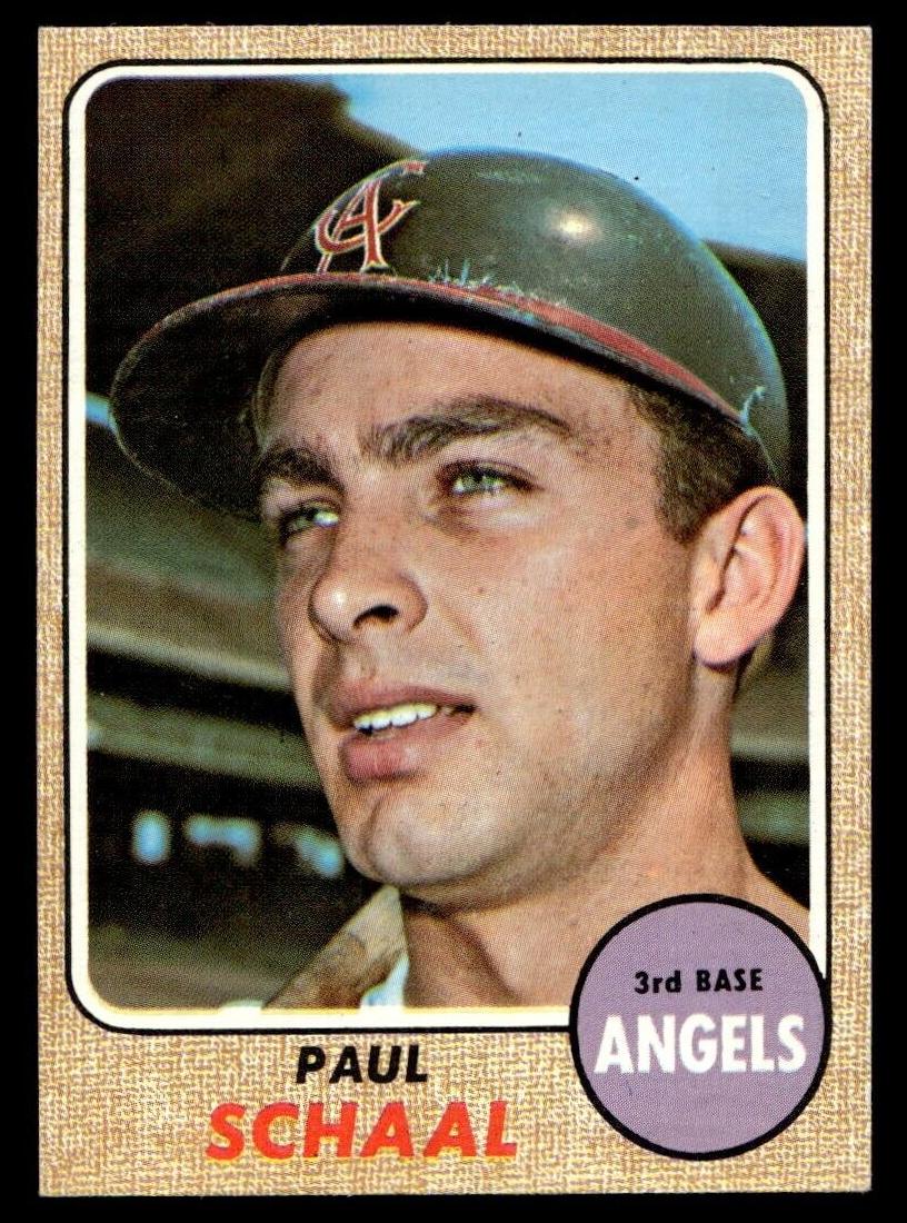 Paul Schaal 1968 Topps Baseball