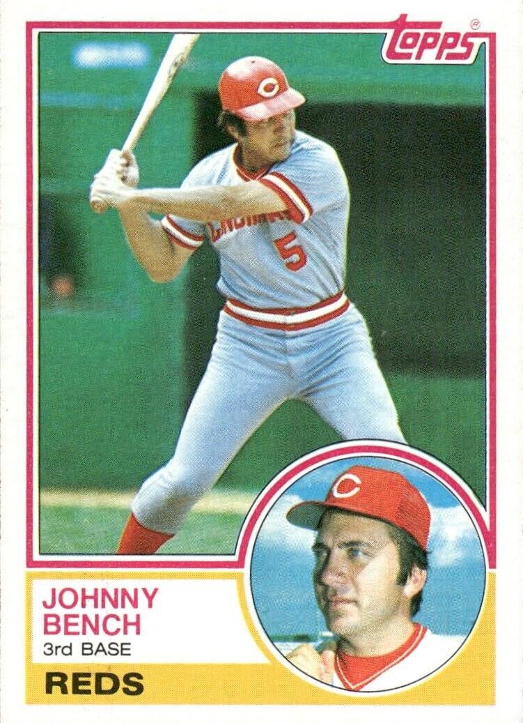 1983 Johnny Bench #60