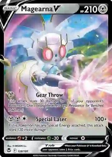 Magearna V 2022 Pokemon Silver Tempest