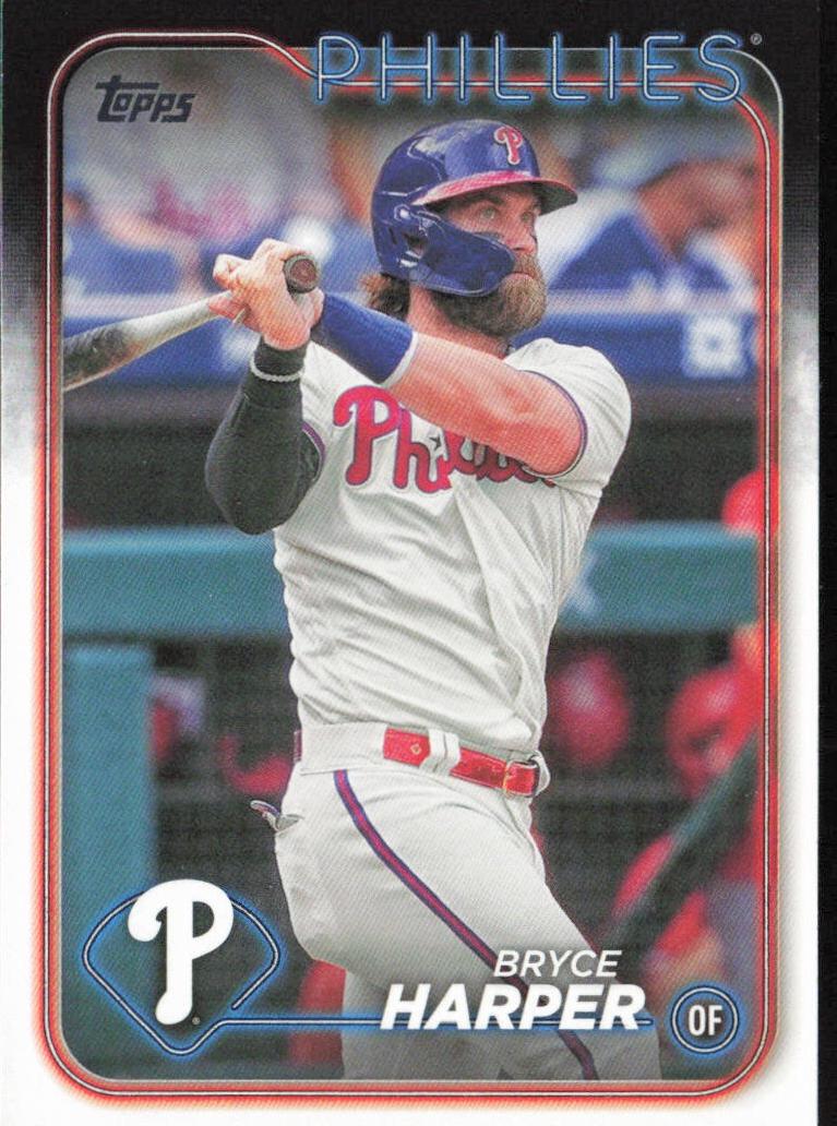 Bryce Harper 2024 Topps Series 1 card