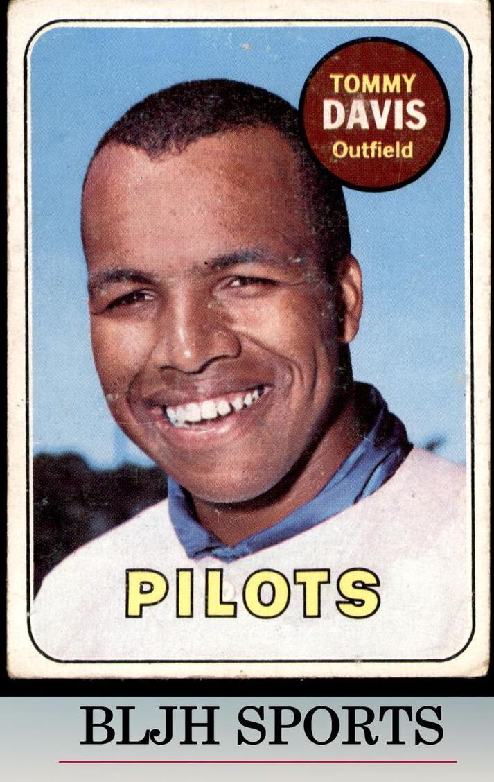 1969 Topps Tommy Davis #135 card